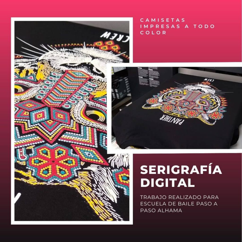 camisetas serigrafia digital