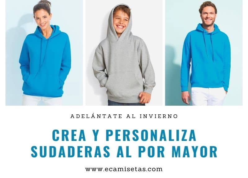 personalizar sudaderas al por mayor