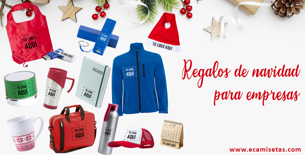Regalos de navidad para empresas - Ecamisetas