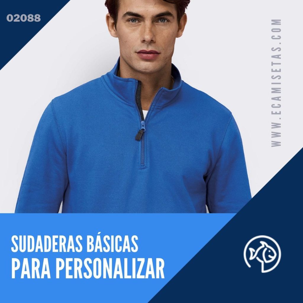 sudaderas con media cremallera