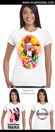 Sublimacin textil en camisetas