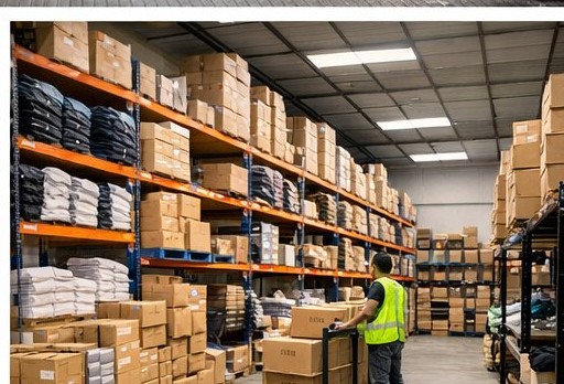 Almac&eacute;n central de textil - 5.000 m&sup2; - Ecamisetas