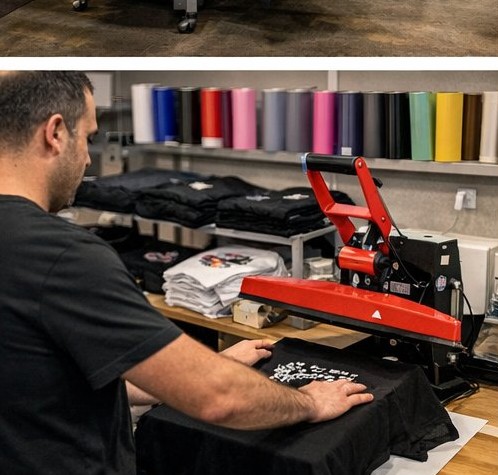 Transfer y vinilo t&eacute;rmico - Ecamisetas