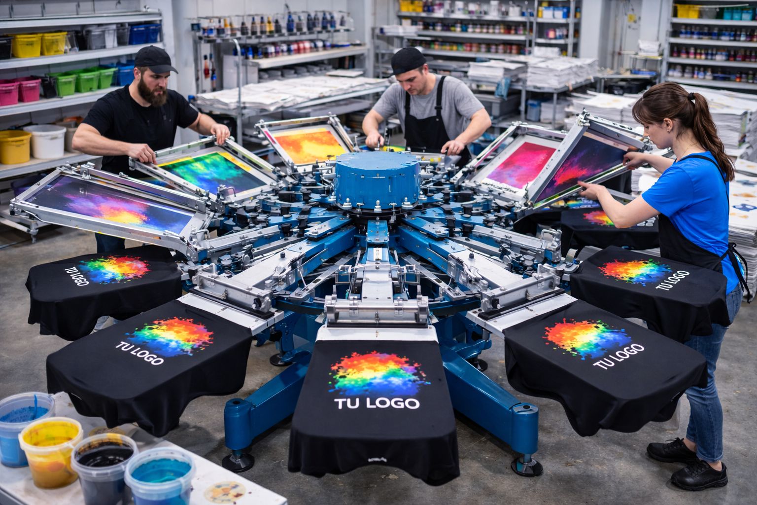 Serigraf&iacute;a textil profesional - Ecamisetas.com