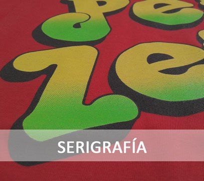 Serigraf&iacute;a textil