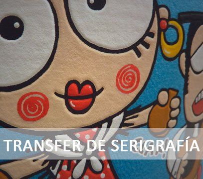 Transfer de serigraf&iacute;a plastisol