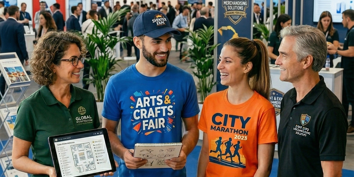 Camisetas personalizadas para eventos y ferias