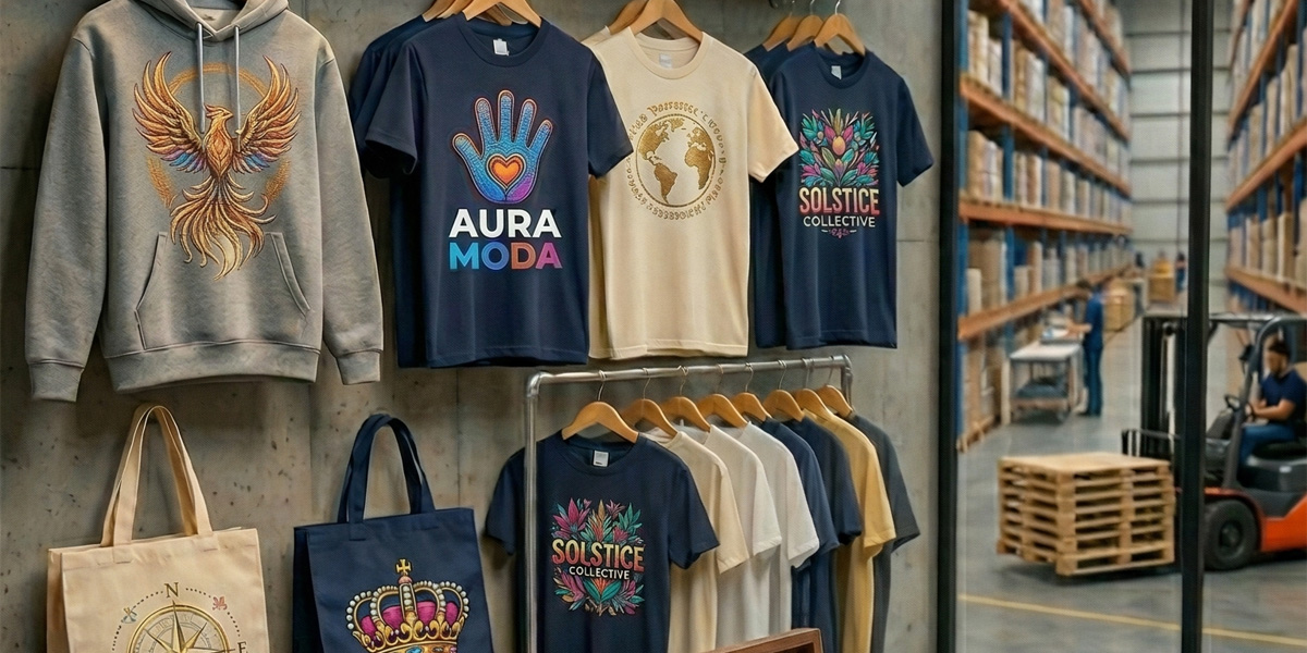 Merchandising y ropa de marca personalizada