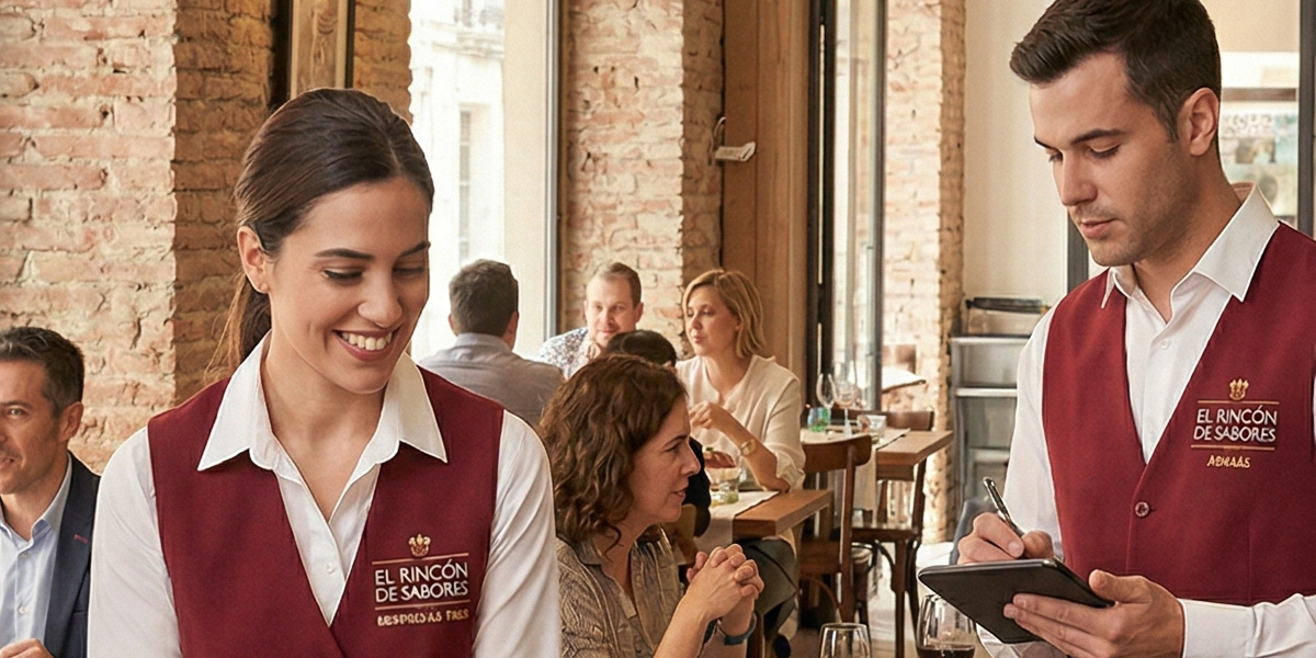 Uniformes personalizados para hosteler&iacute;a, bares y restaurantes